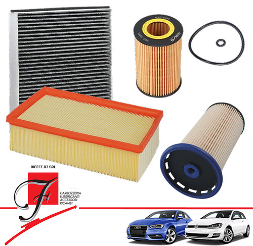 Kit tagliando golf vii audi - kit,