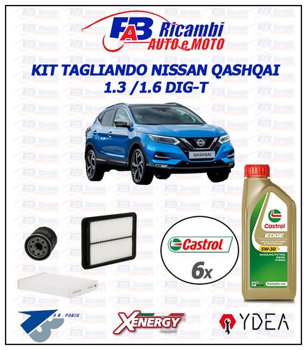 Kit tagliando nissan qashqai - kit,