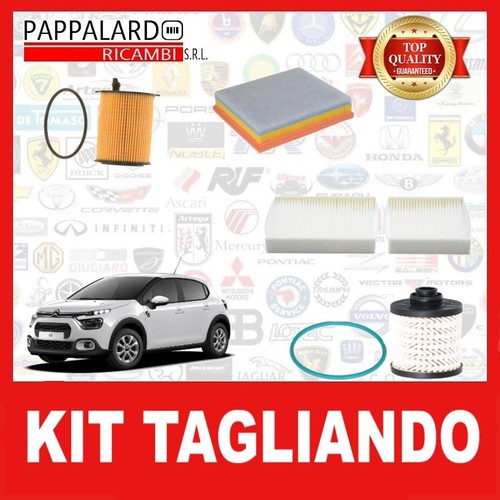 Kit tagliando filtri citroen - kit, 4